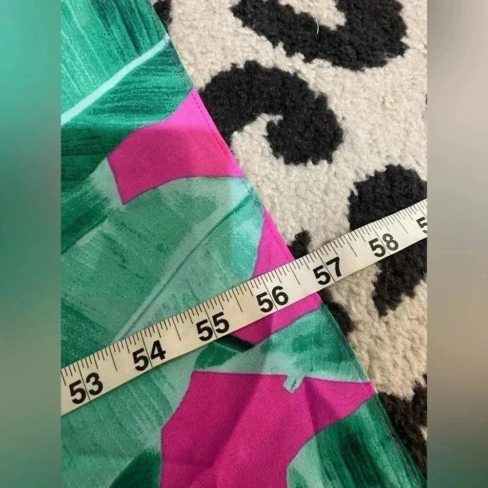 Buddy Love | Major Flair Maxi Dress in Palm Leaf Green - Size Small - Picture 10 of 10